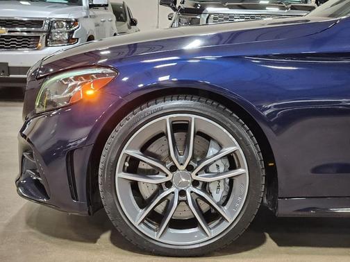 Blue 2020 Mercedes-Benz AMG C 43 Base 4MATIC