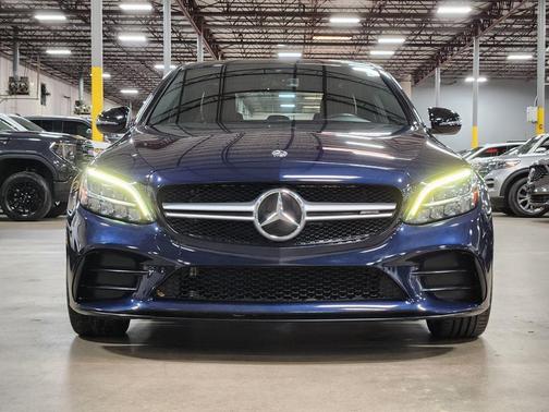 Blue 2020 Mercedes-Benz AMG C 43 Base 4MATIC