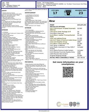 2020 Jeep Gladiator Rubicon