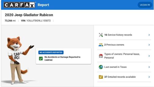 2020 Jeep Gladiator Rubicon