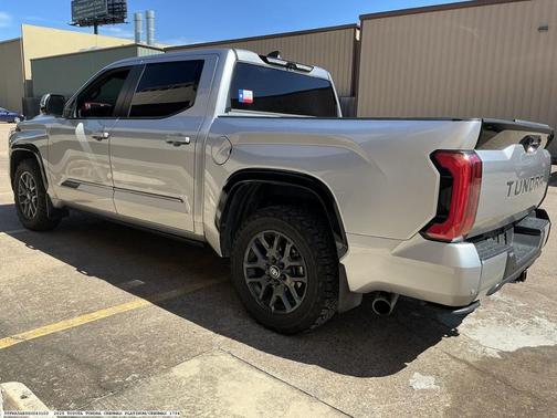 Silver 2025 Toyota Tundra Platinum