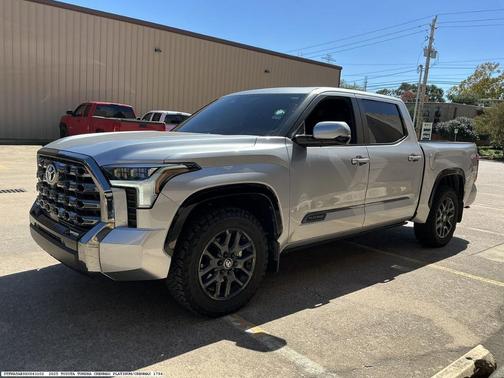 Silver 2025 Toyota Tundra Platinum