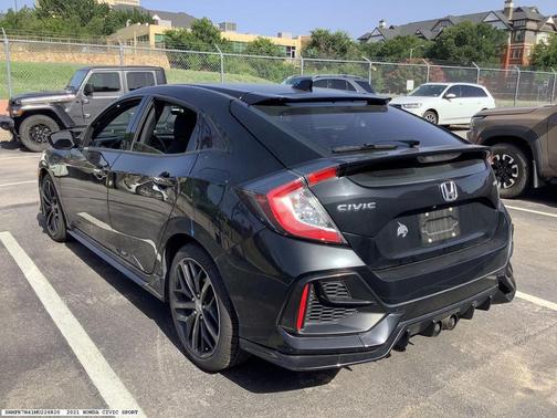 Crystal Black Pearl 2021 Honda Civic Sport