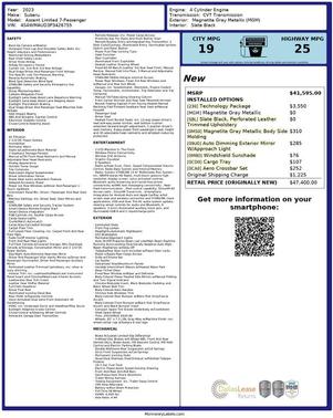 2023 Subaru Ascent Limited 7-Passenger