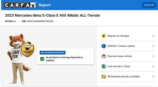 Black 2023 Mercedes-Benz E-Class E 450 4MATIC