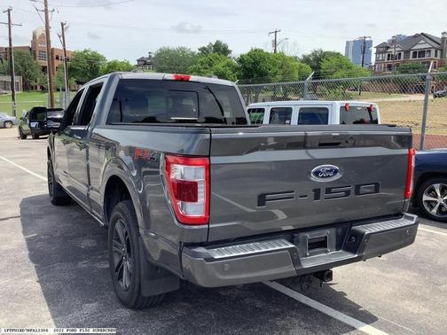 Gray 2022 Ford F-150 Lariat
