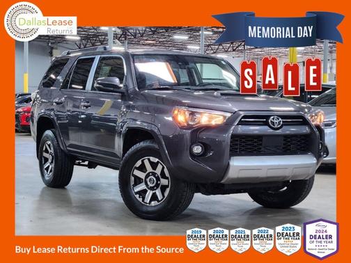Gray 2021 Toyota 4Runner TRD Off Road Premium