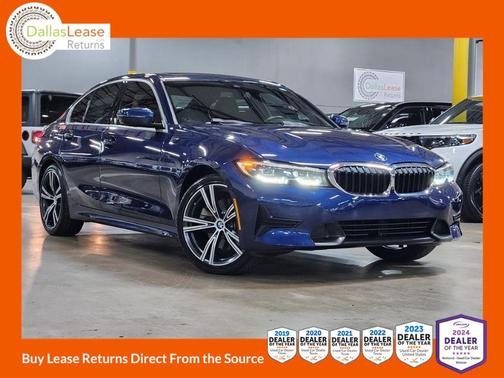 Blue 2020 BMW 330 i