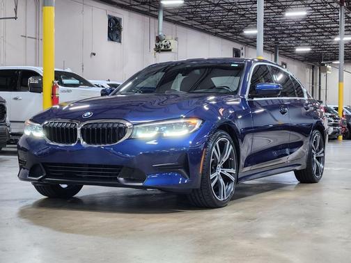 Blue 2020 BMW 330 i