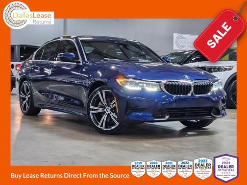 Blue 2020 BMW 330 i