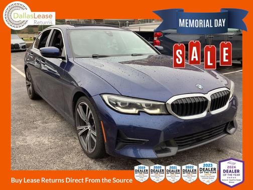 Blue 2020 BMW 330 i