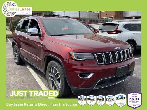 Red 2021 Jeep Grand Cherokee Limited