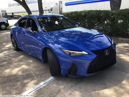 Blue 2022 Lexus IS 350 F Sport