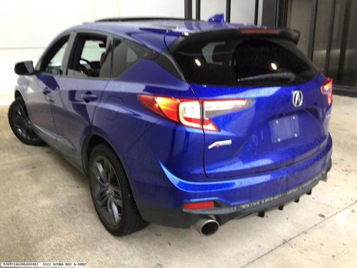 Apex Blue Pearl 2022 Acura RDX A-Spec