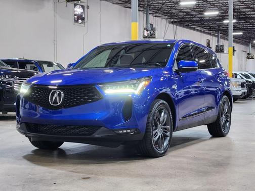 Blue 2022 Acura RDX A-Spec