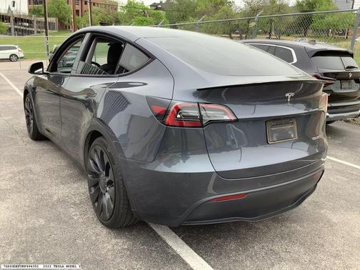 Gray 2022 Tesla Model Y Performance