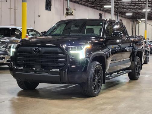 Midnight Black Metallic 2025 Toyota Tundra Limited