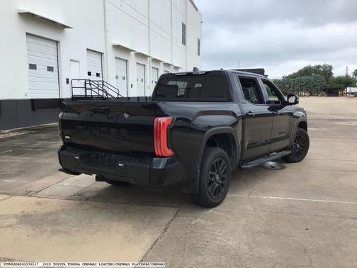 Midnight Black Metallic 2025 Toyota Tundra Limited