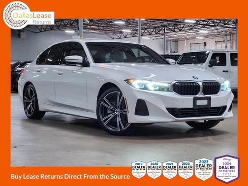 White 2023 BMW 330 i