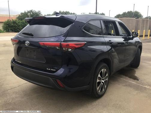 Blueprint 2022 Toyota Highlander XLE