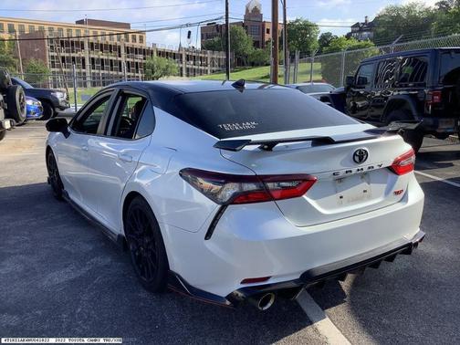 Black 2022 Toyota Camry TRD V6