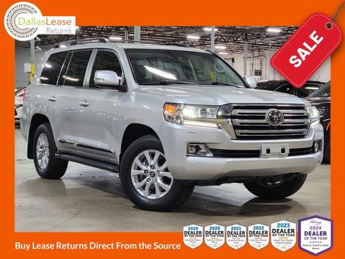 Silver 2019 Toyota Land Cruiser V8