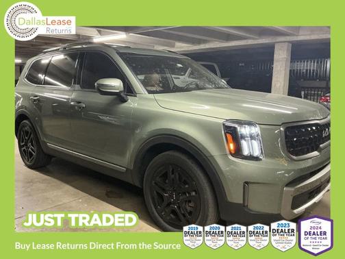 Green 2023 Kia Telluride EX X-Line