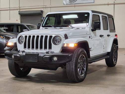 White 2021 Jeep Wrangler Unlimited Sport