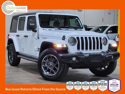White 2021 Jeep Wrangler Unlimited Sport