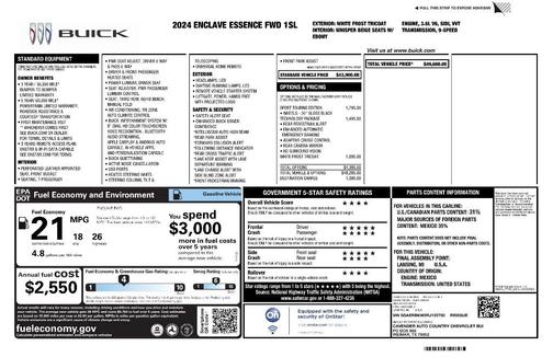 2024 Buick Enclave Essence