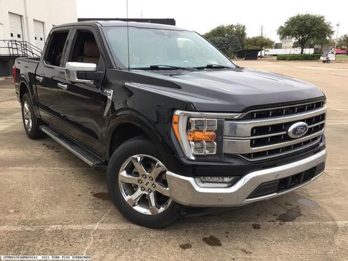 Black 2021 Ford F-150 Lariat