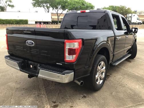 Black 2021 Ford F-150 Lariat