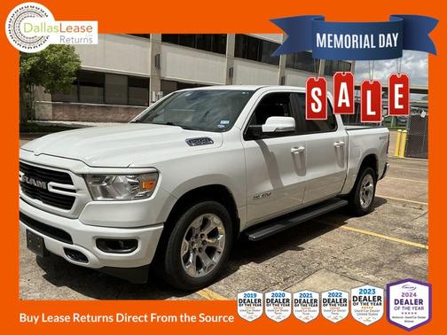 White 2020 RAM 1500 Lone Star
