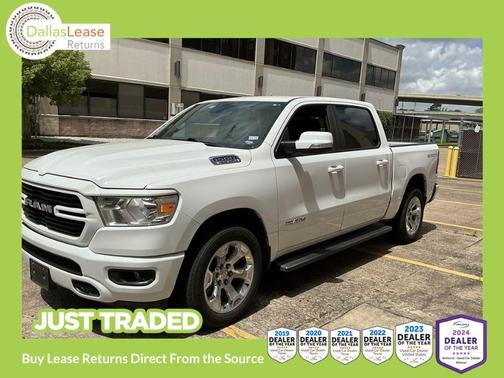 White 2020 RAM 1500 Lone Star