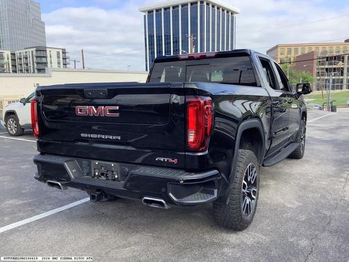 Black 2024 GMC Sierra 1500 AT4