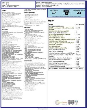 2020 Jeep Gladiator Rubicon