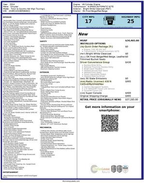 2014 Chrysler Town & Country Touring-L