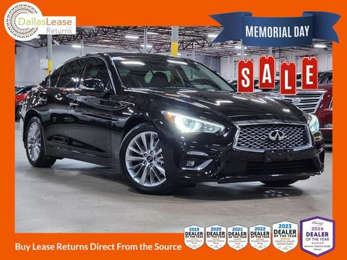 Black Obsidian 2022 INFINITI Q50 LUXE