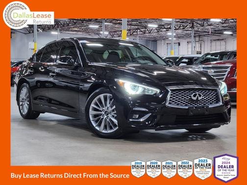 Black Obsidian 2022 INFINITI Q50 LUXE