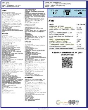 2020 Dodge Durango SXT