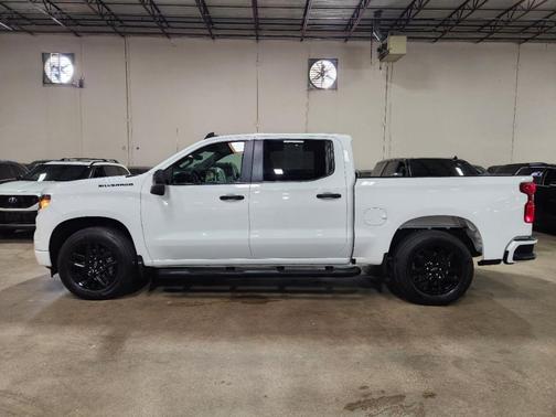 White 2023 Chevrolet Silverado 1500 Custom