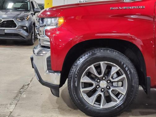Red 2021 Chevrolet Silverado 1500 LT
