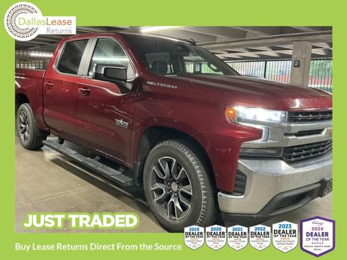 Red 2021 Chevrolet Silverado 1500 LT