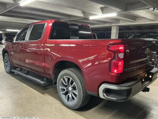 Red 2021 Chevrolet Silverado 1500 LT