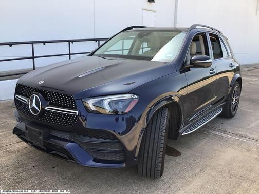 Blue 2022 Mercedes-Benz GLE 350 Base