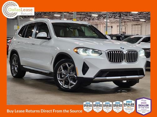 White 2024 BMW X3 sDrive30i