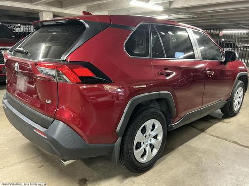 Red 2023 Toyota RAV4 LE