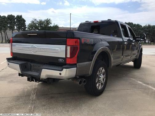 Black 2021 Ford F-350 King Ranch