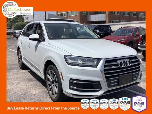 Glacier White Metallic 2019 Audi Q7 45 Premium Plus