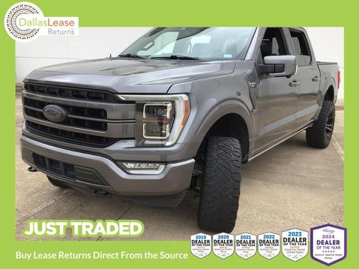Gray 2021 Ford F-150 Lariat